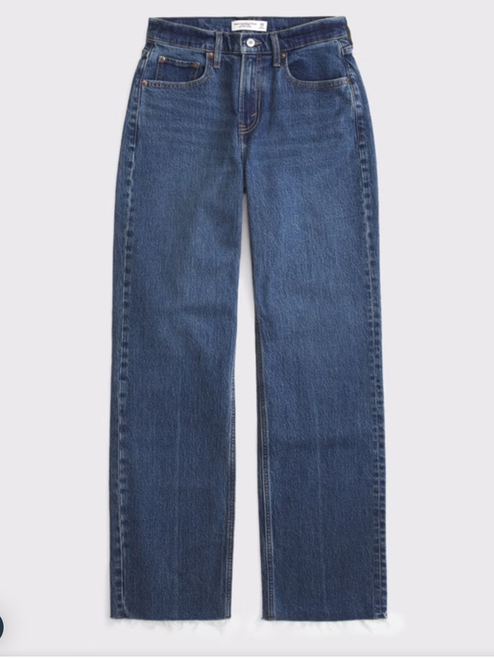 Abercrombie & Fitch Women's The 90's Relaxed High Rise Straight-Leg Jeans 28 - Picture 3 of 15